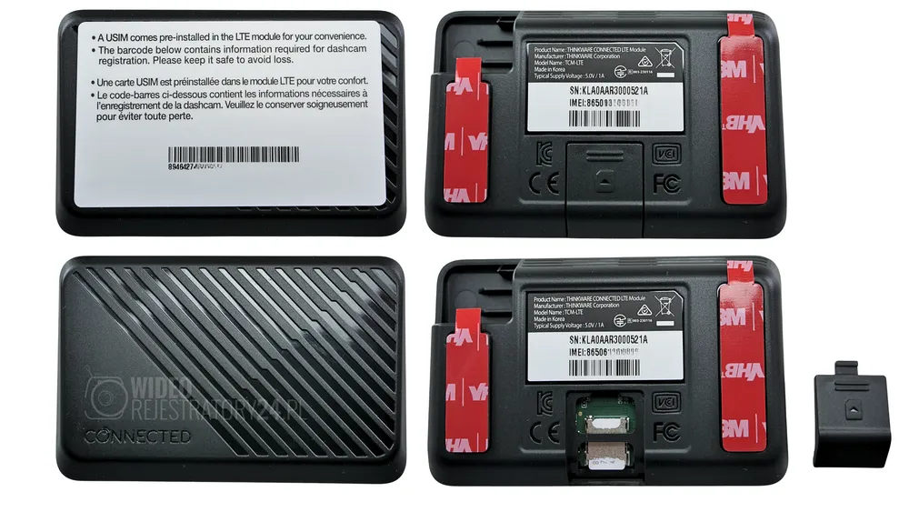 kamera samochodowa thinkware u3000 pro moduł lte